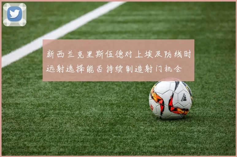 新西兰克里斯伍德对上埃及防线时远射选择能否持续制造射门机会